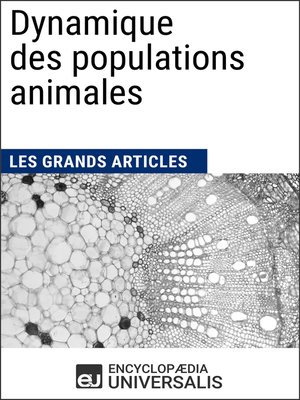 cover image of Dynamique des populations animales
